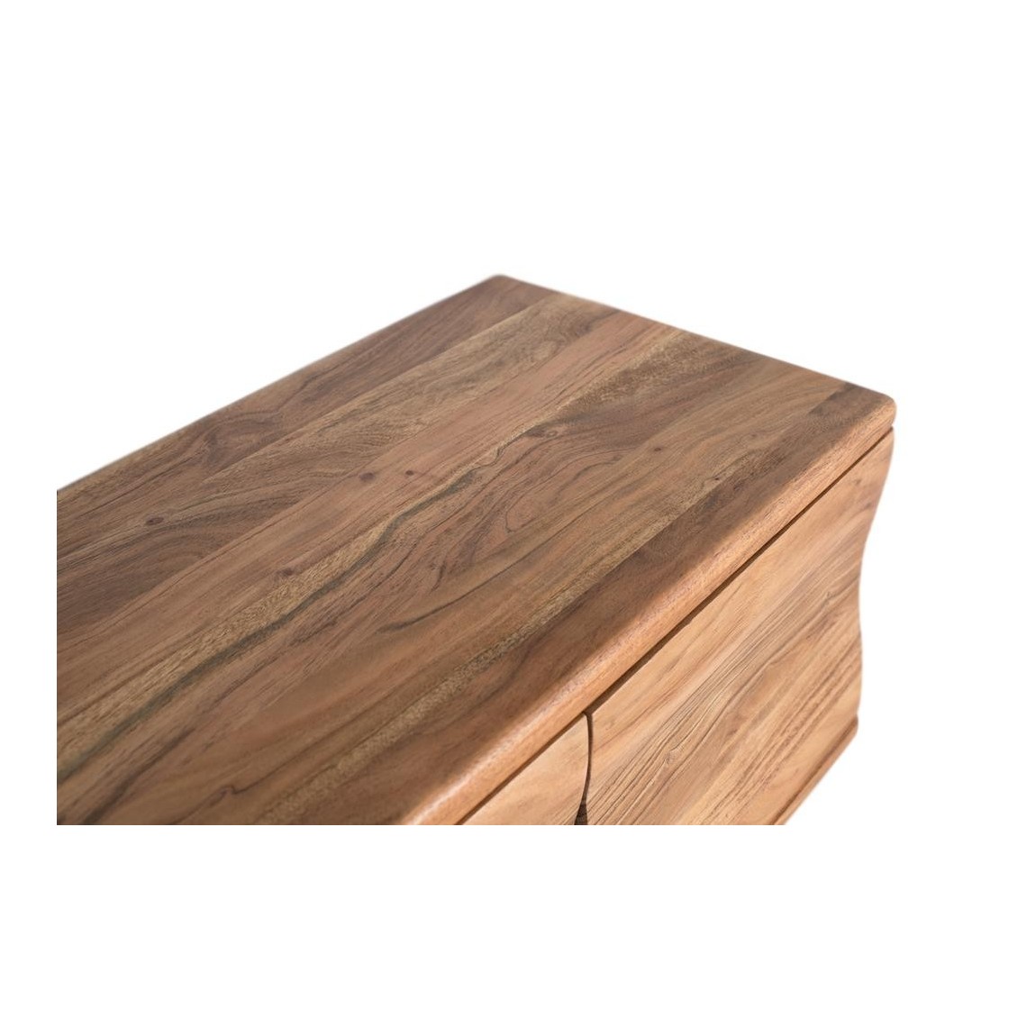 Mueble TV madera de acacia 4 puertas